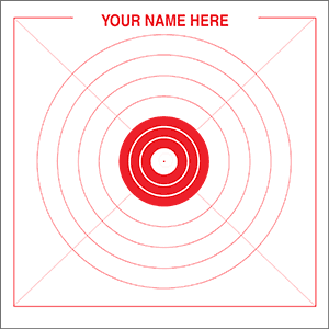 Chigger dot turkey shooting targets